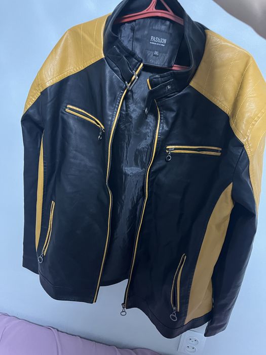 Куртка кожаная мужская