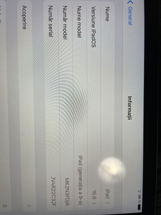 Tabletă IPad 9th generation 2021 “ofertă blec fraidei”