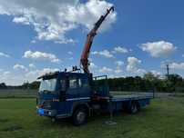 Volvo Fl 6 platforma cu macara autorizata ISCIR