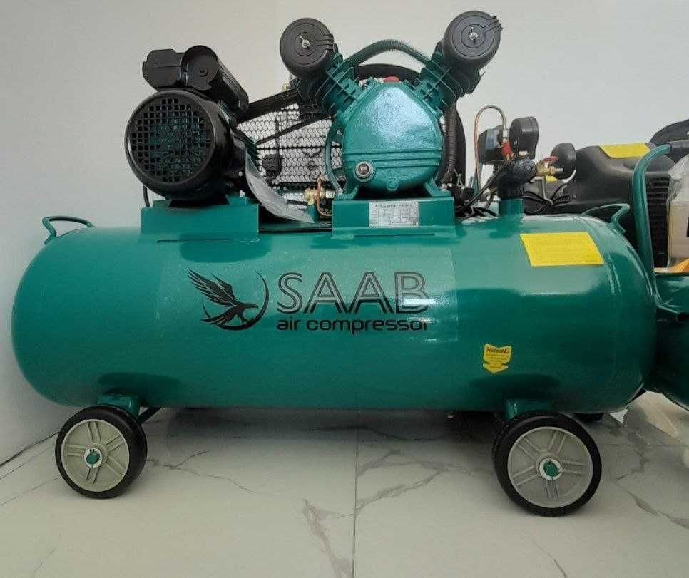 Воздушный компрессор 200лт kompressor vozdushniy KOMPRESSOR 200T 220V