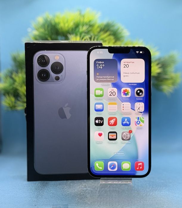 Apple iPhone 13 Pro Max, 128GB, 5G, Sierra Blue