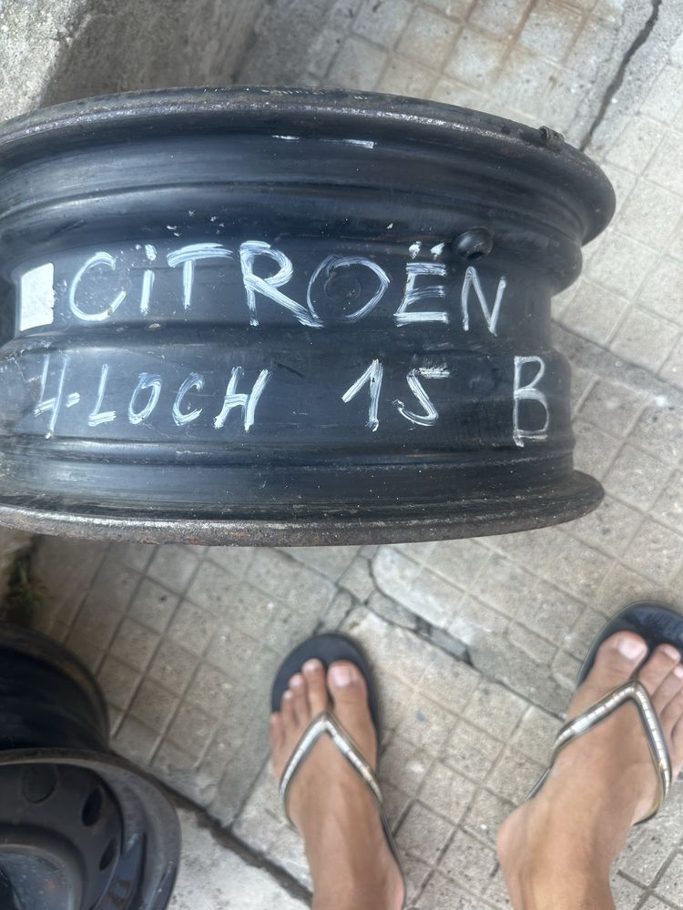 Железни джанти 15 “ PEUGEOT CITROEN 4x108