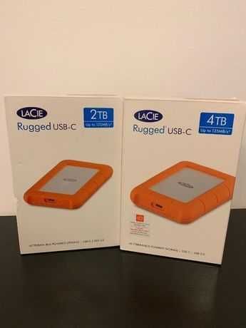 Hdd Extern Hard Portabil Lacie Rugged 1TB si 2TB Nou, sigilat.