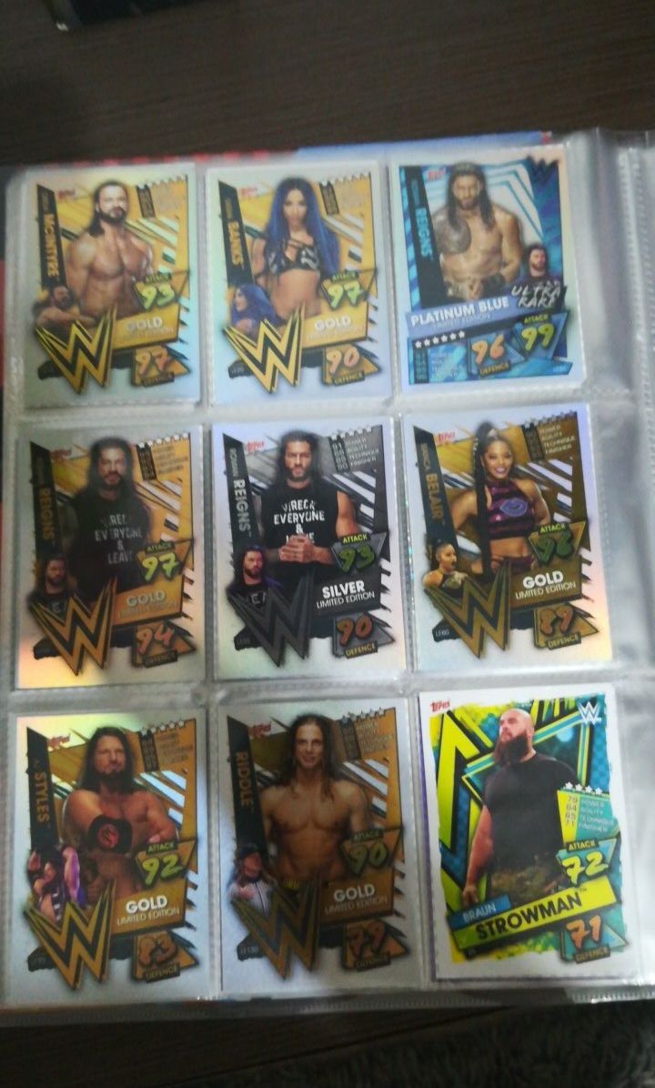 Carduri de colecție WWE