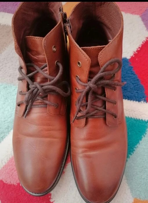 Ghete piele mărimea 43, 27.5 cm interior