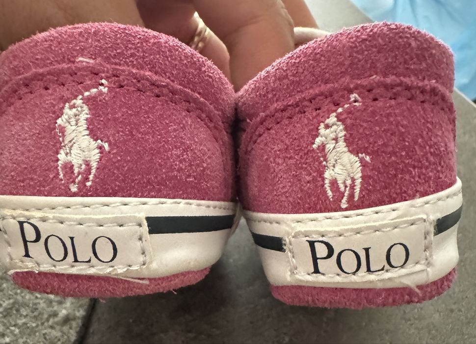 Incaltaminte bebelusi nou nascut originali Polo Ralph Lauren nr 16