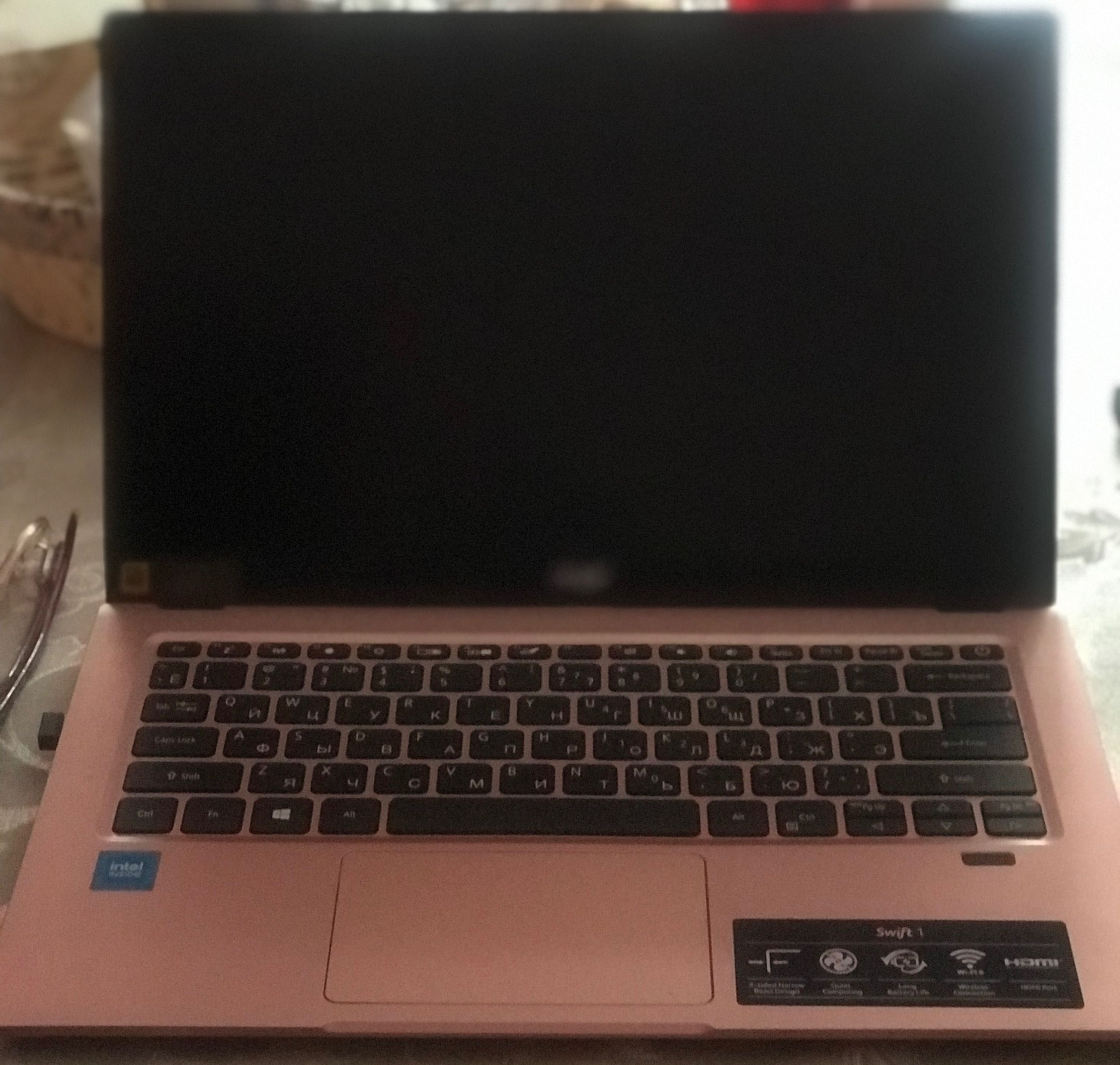 Ноутбук Acer intel(R)