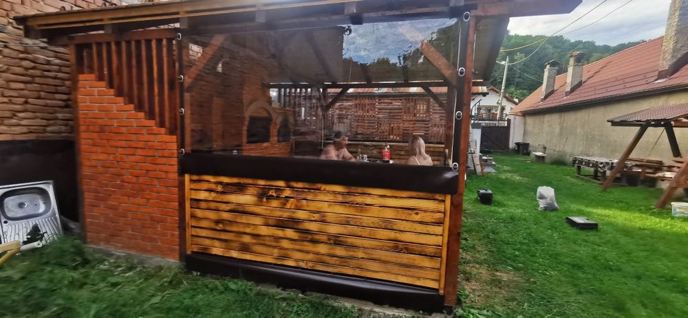 Folie terasa/ terase și foisoare, Cristal premium transparenta