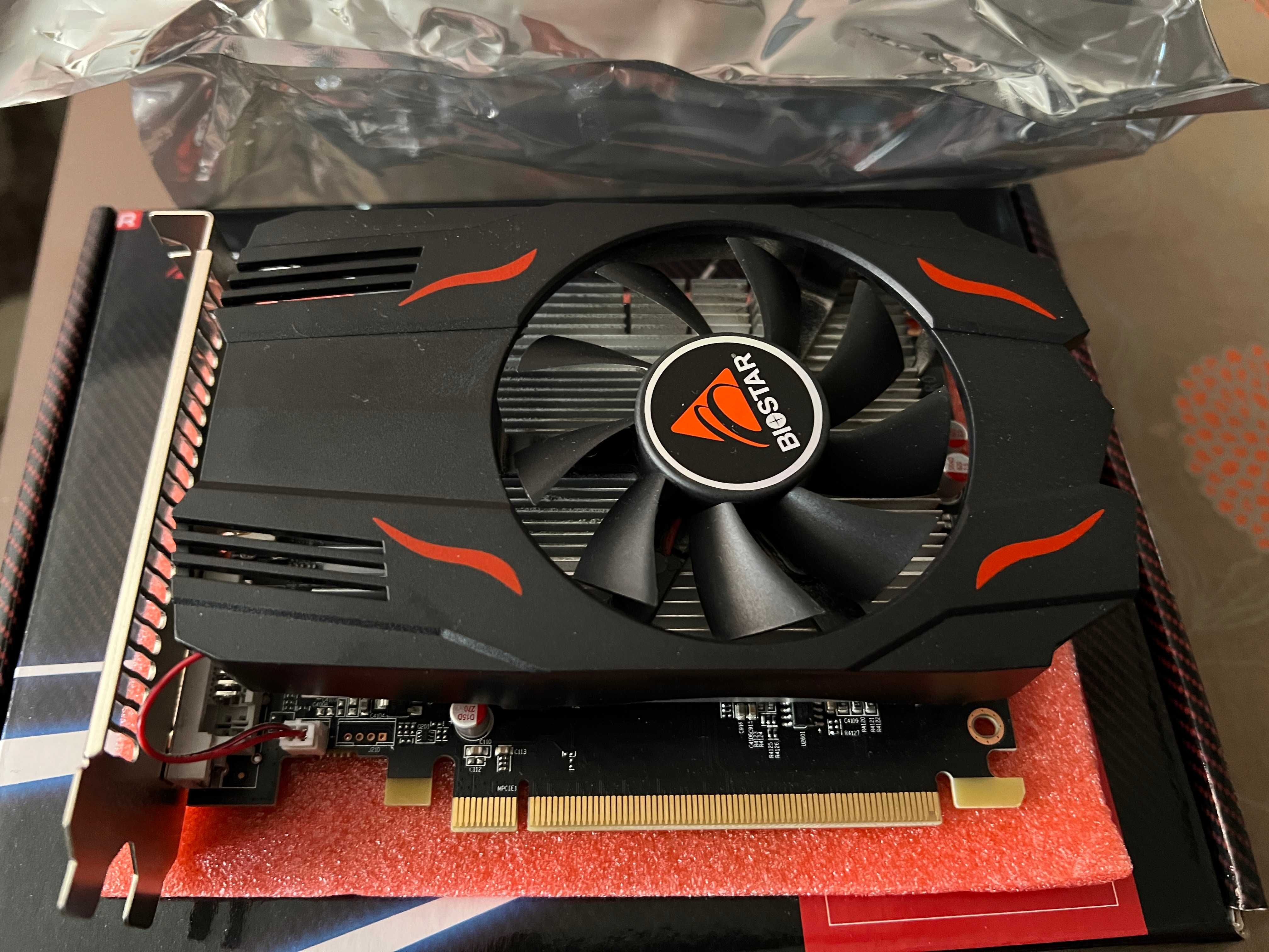 Продавам Нова BIOSTAR ATI Radeon RX550 4GB Gaming