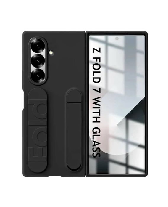 Samsung Z FOLD 7 Husa Hard Plastic Fata Spate Stand UP