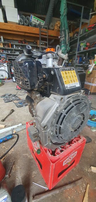 Motor Lombardini diesel pornire electrica