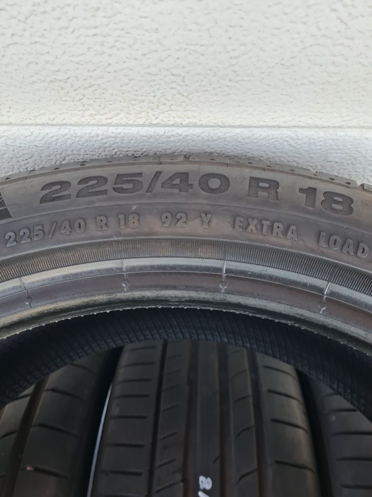 Летни гуми 4 броя CONTINENTAL SportContact5 225 40 R18 дот 0218