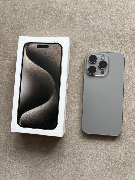 Iphone 15 Pro Natural Titanium 128GB