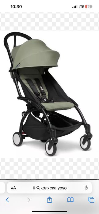 Коляска babyzen yoyo, оливковый цвет