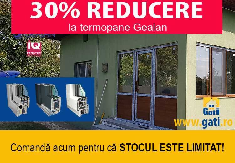 Geamuri termopan Gealan - Azi 30% REDUCERE în Domnești