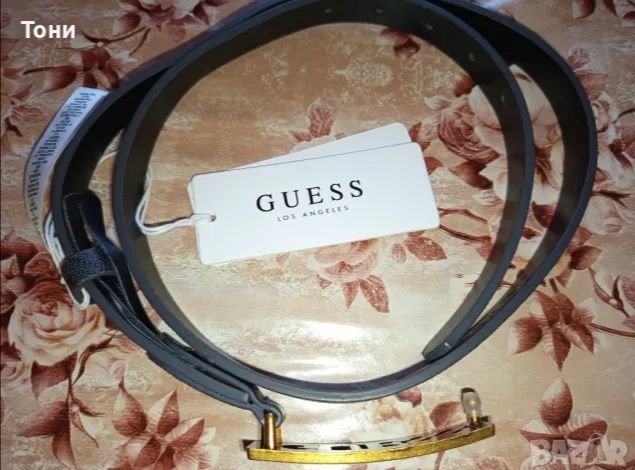 GUESS Оригинални Дамски Колани от Естествена Кожа Нови