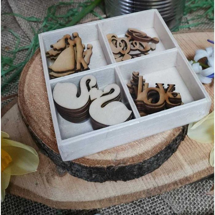 Кутия с крафт елементи