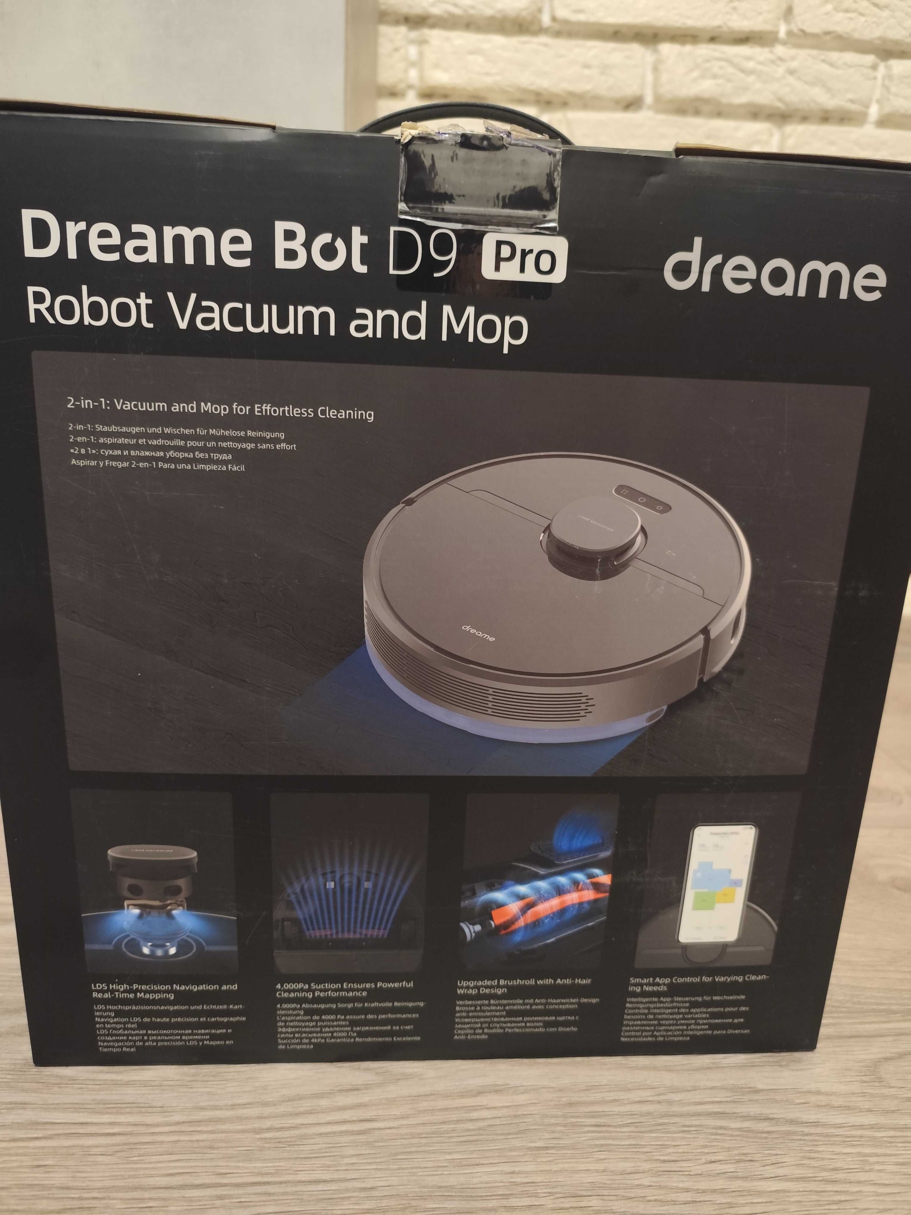 Продавам прахосмукачка робот XAOMI Dreame D9 PRO