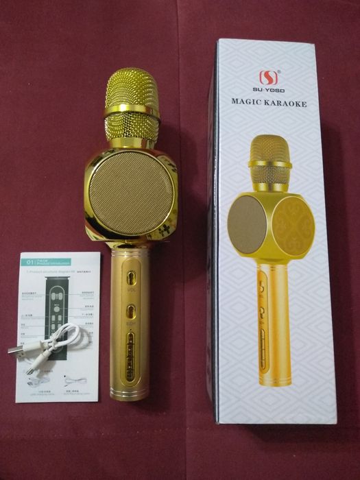 Микрофон караоке с блютузом