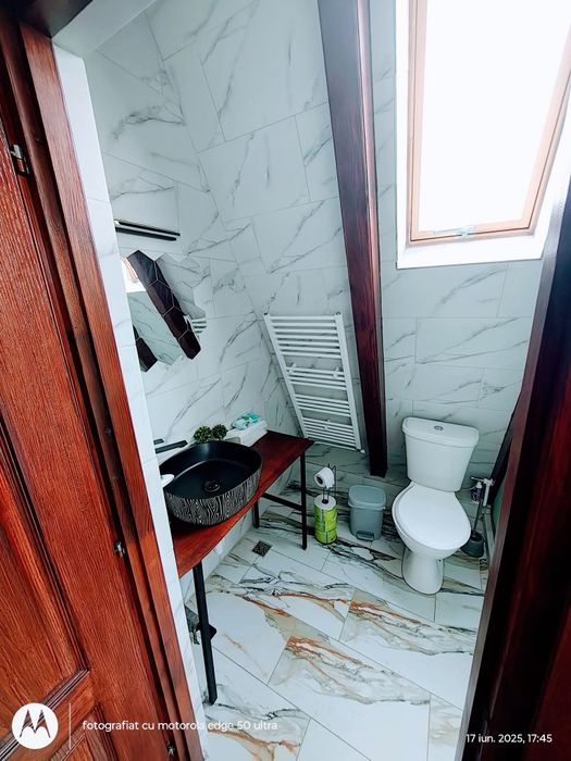 Cazare Cabană Tip-A frame ciubăr/saună