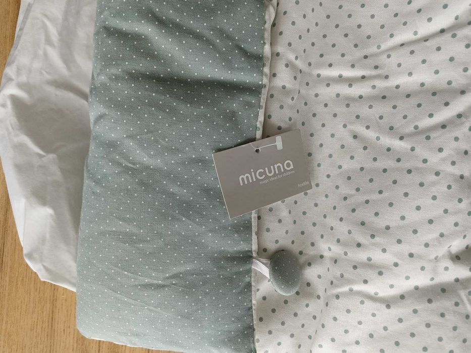 Plapumă cu cearceaf pătuț mic MICUNA