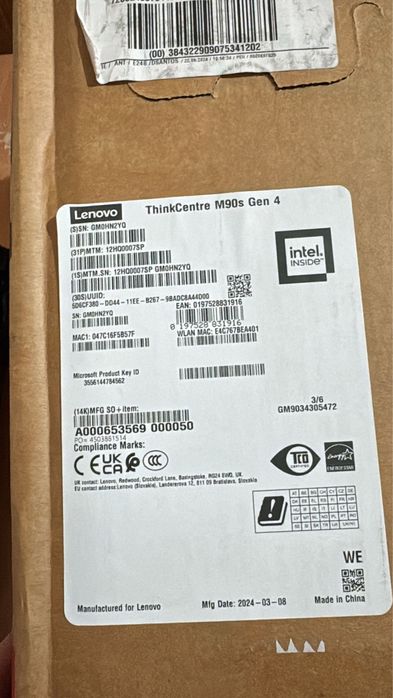 Lenovo ThinkCentre M90s Gen 4 - 12HQ0007SP