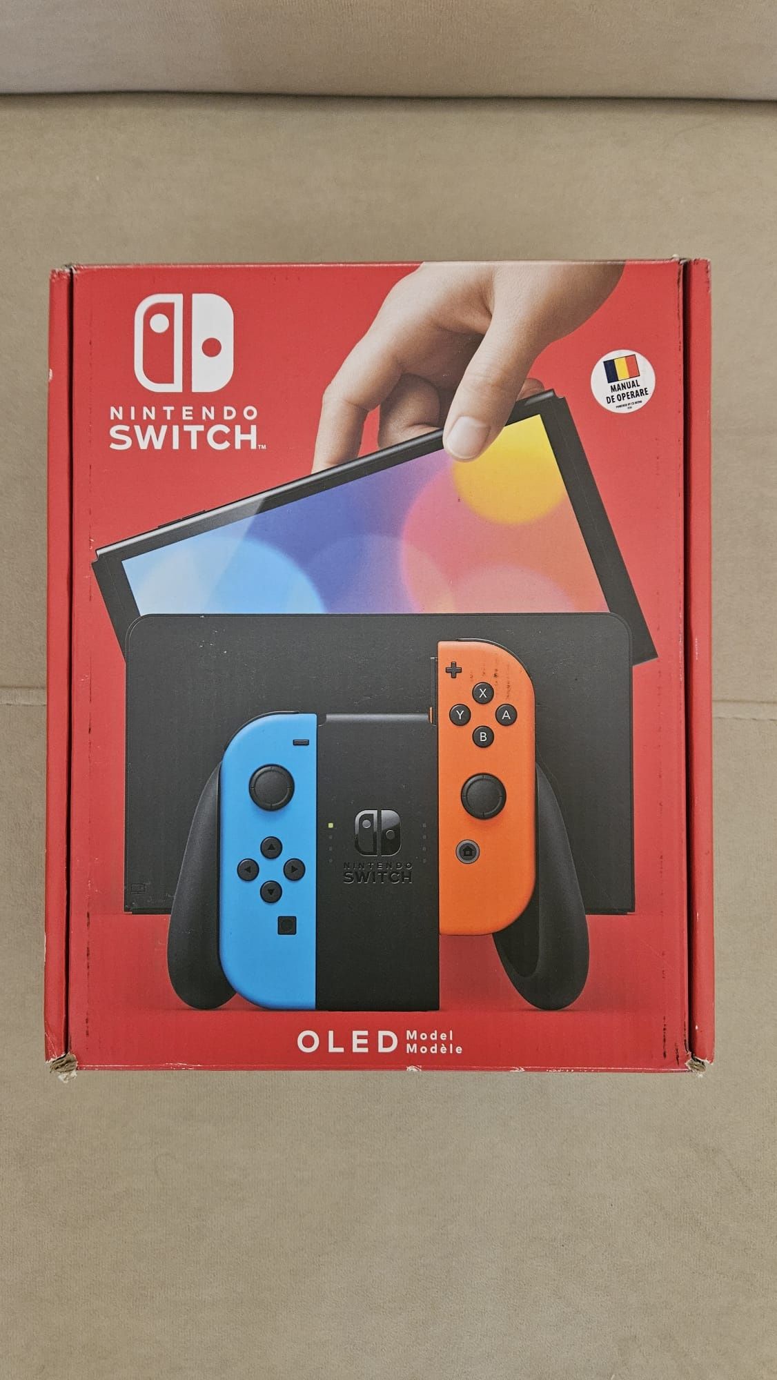NIntendo Switch Oled Full Box + Jocuri