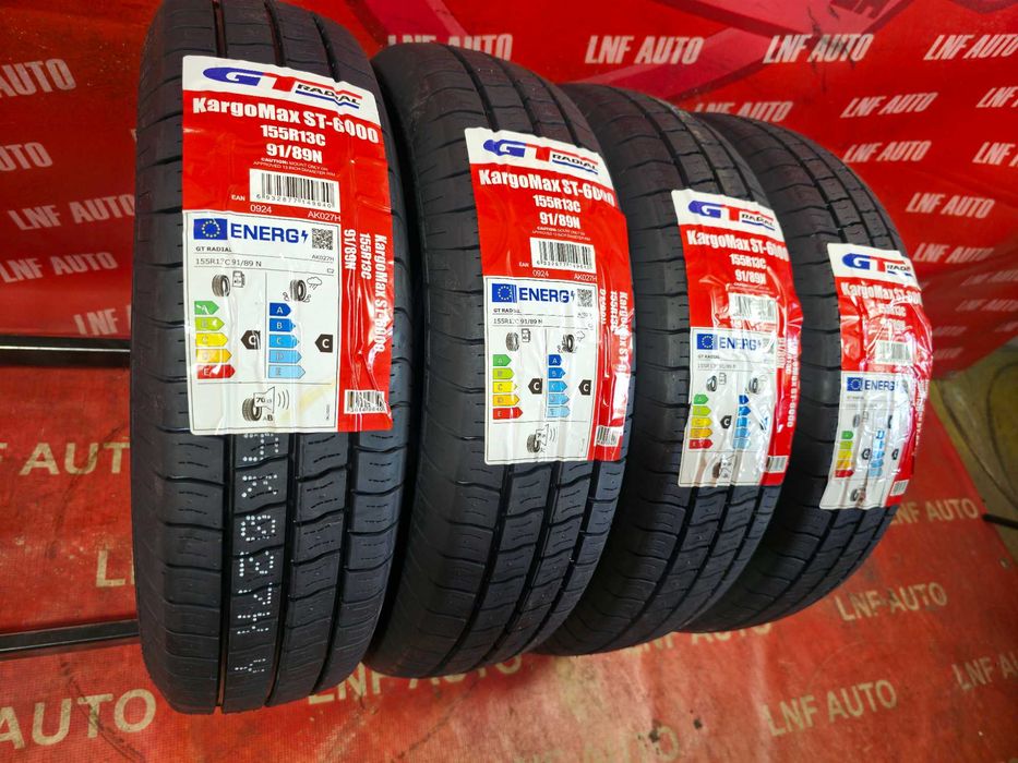 Anvelope Trailer Platforma Rulota - 155R13C - NOI - DOT 5024 !