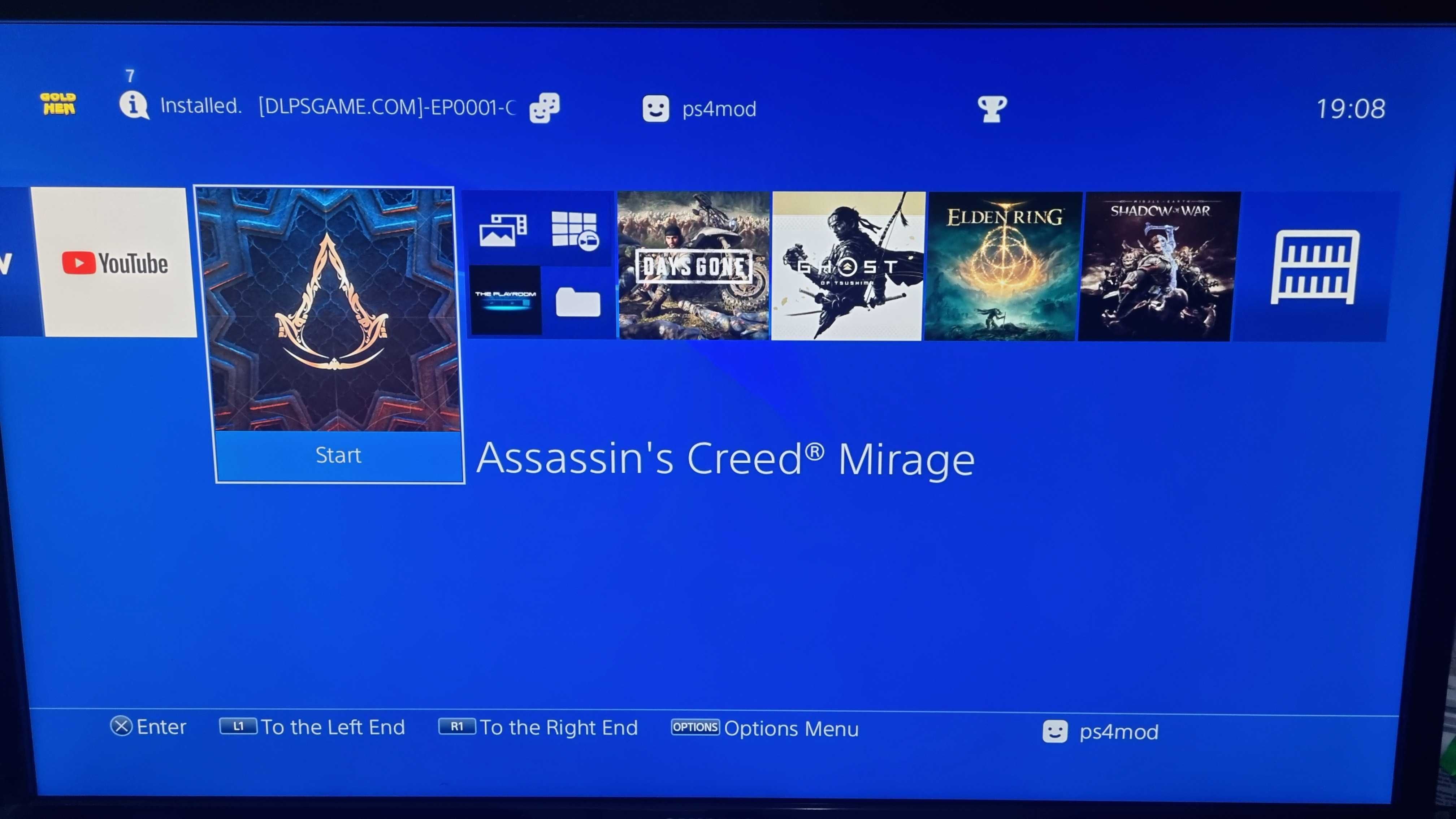 Playstation PS4 modat 9.00 HEN