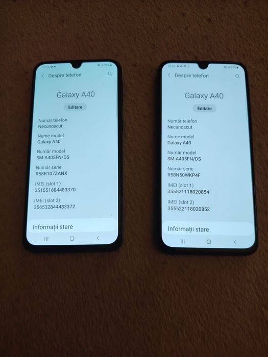 Vând Samsung A15 A51 A41 A40