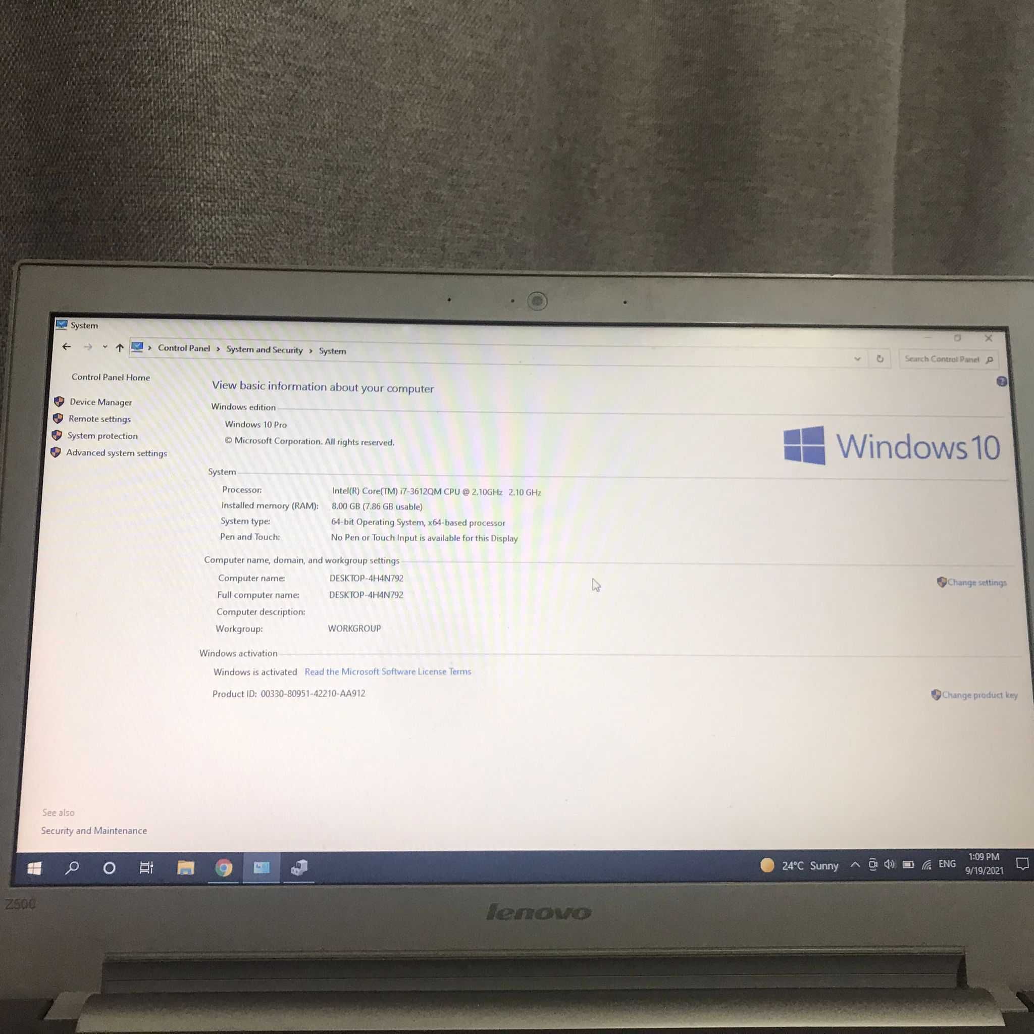 Lenovo IdeeaPad Z500 i7 1TB + 480GB SSD nvidia GeForce GT 740M 2GB