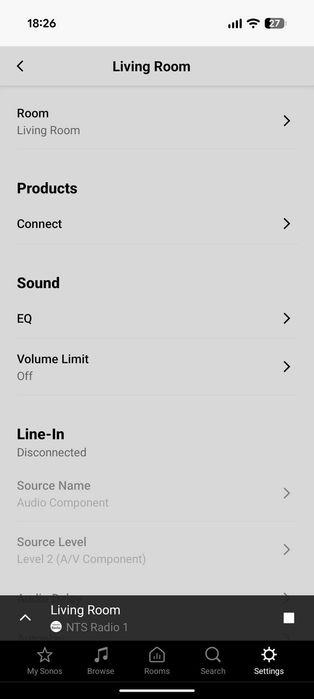 Vând SONOS Connect + cablu de alimentare