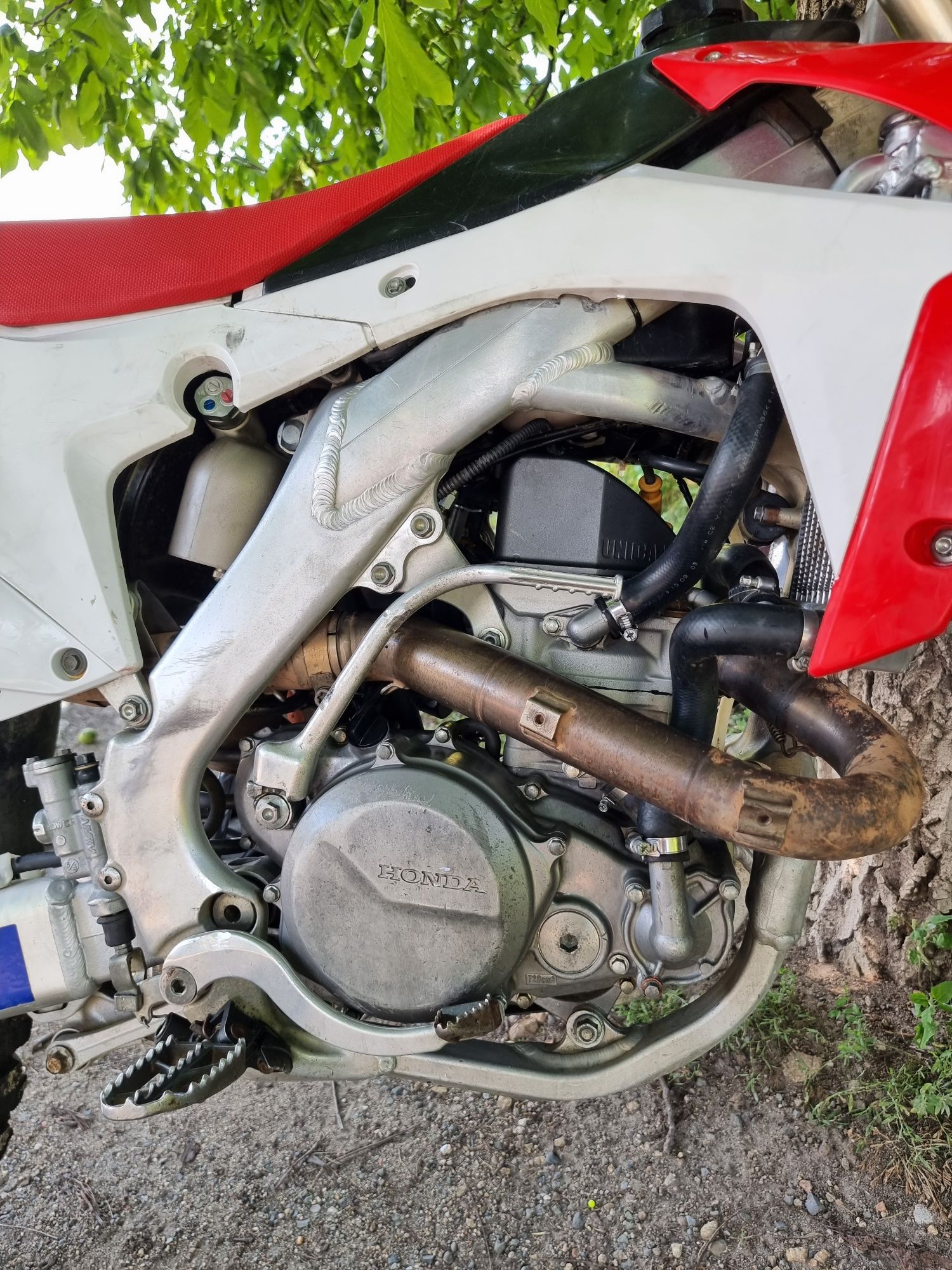 Honda crf450 2015 
Акрапович задна генерация, преден аморти