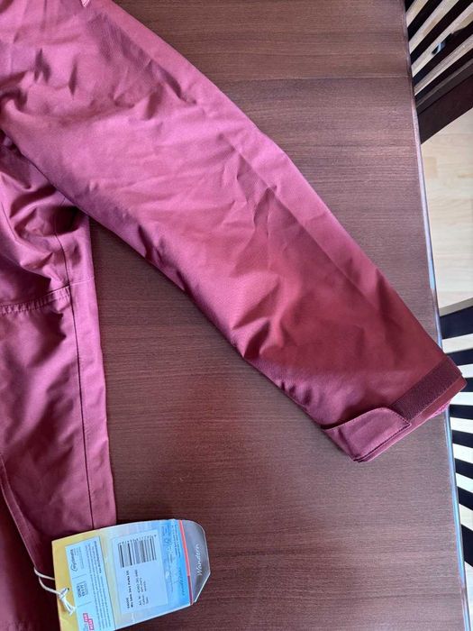 дамско зимно дебело яке от две части, VAUDE, цвят чери, размер 3XL/48
