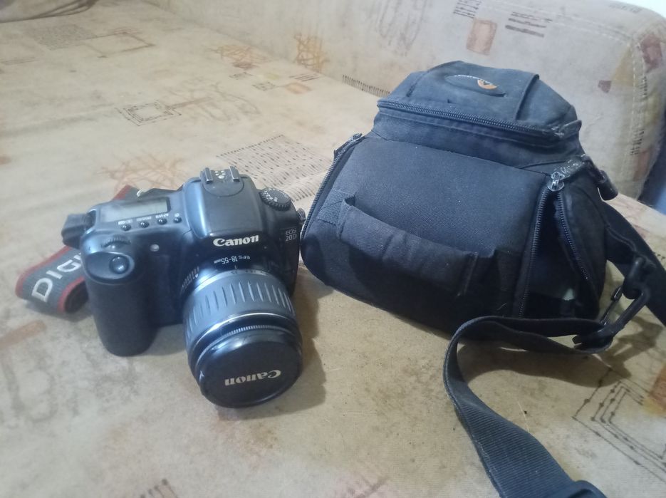 CANON 20D + обектив и чанта