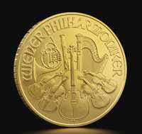 Moneda Aur 24k Filarmonica din Wiena 1 uncie