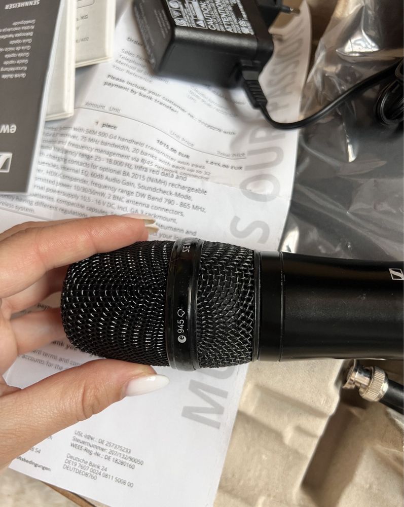 Microfon Wireless Sennheiser ew 500 G4 935 BW Band