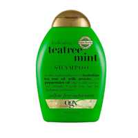 OGX Hydrating + Tea Tree Mint Shampoo, питательный и бодрящий шампунь