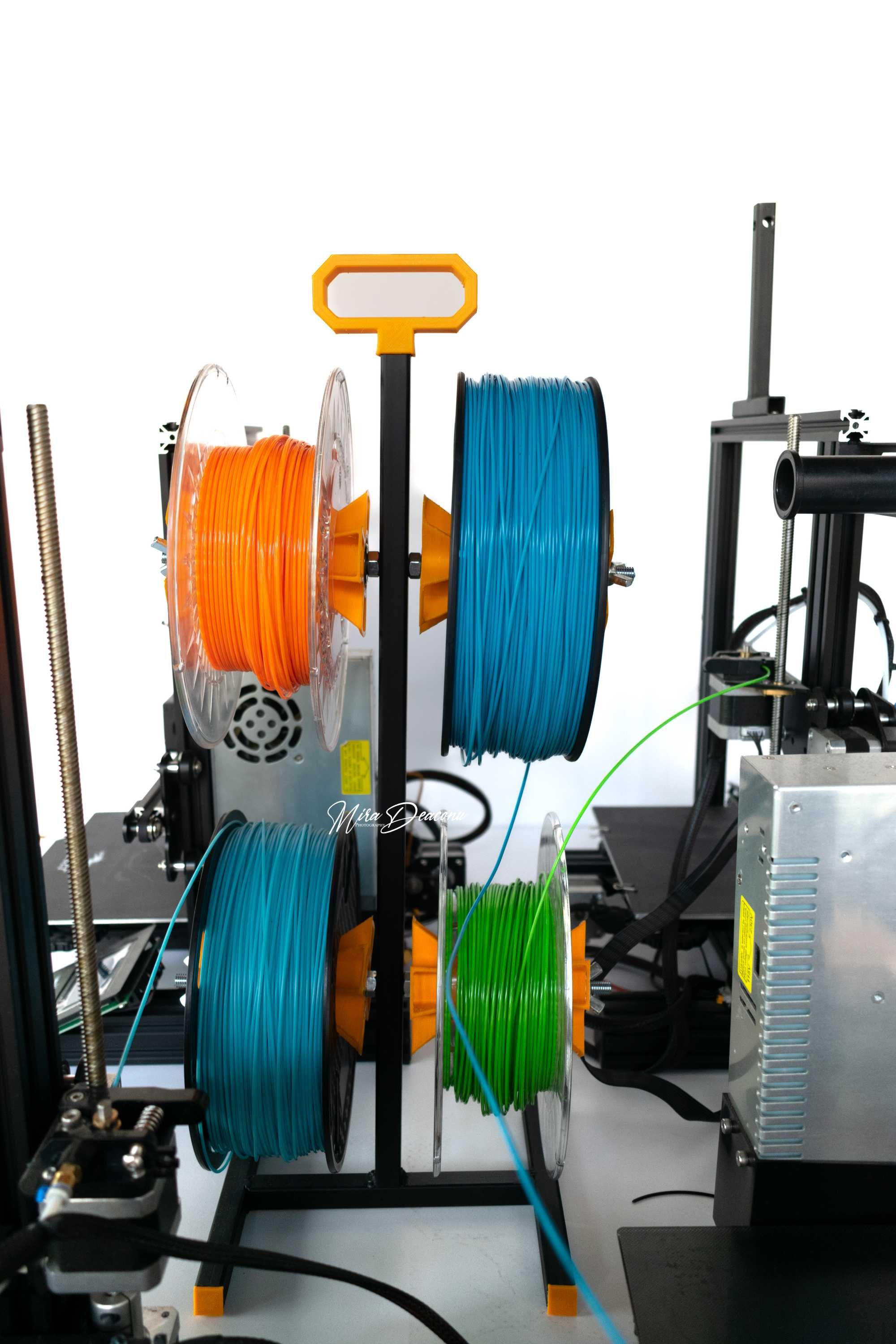 Suport 4 role filament imprimanta 3D