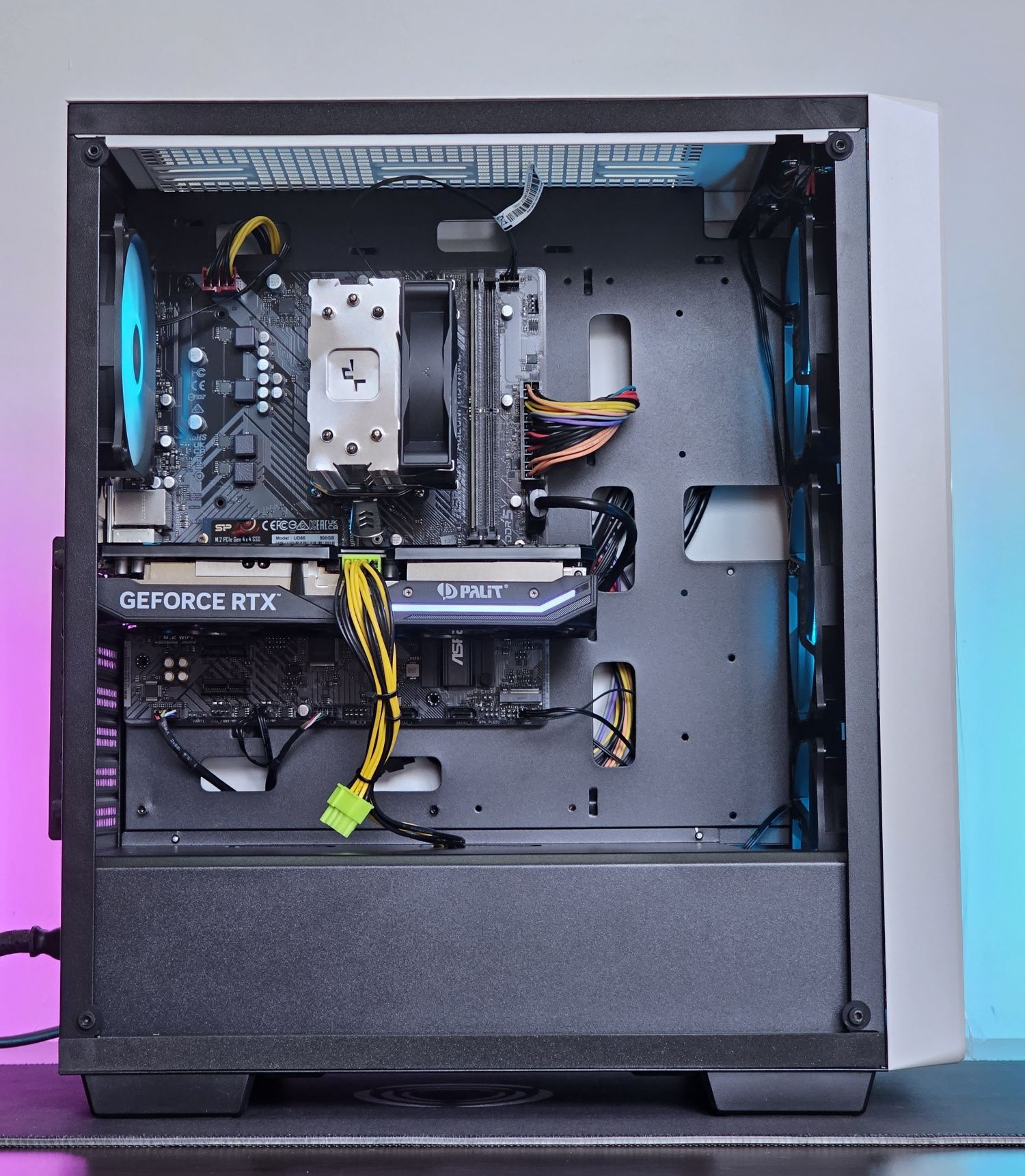 RTX 4060/Ryzen 5-7500F/RAM 16GB/SSD 512GB/Чисто Нов+Гаранция!