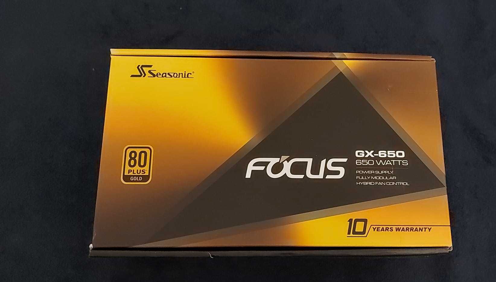 Sursa Seasonic FOCUS GX Series, 80 PLUS Gold, 650W, Fully Modular