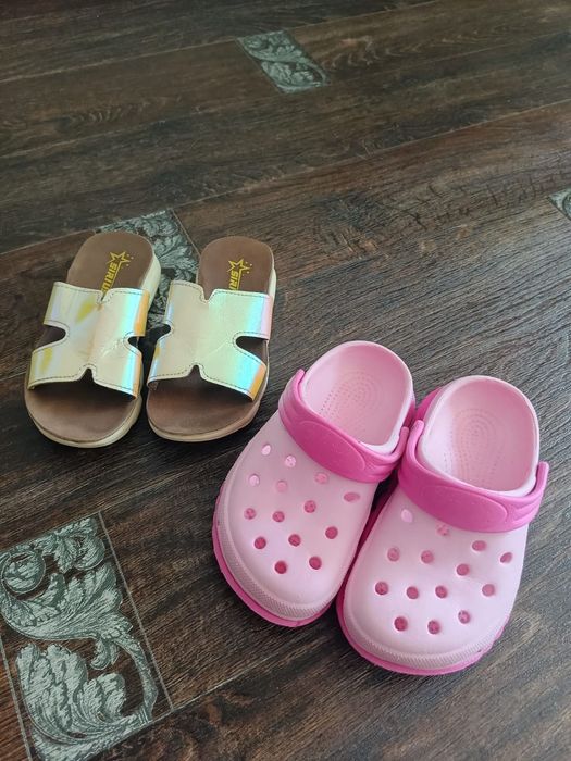 Продам кроксы и шлепанцы 29 р