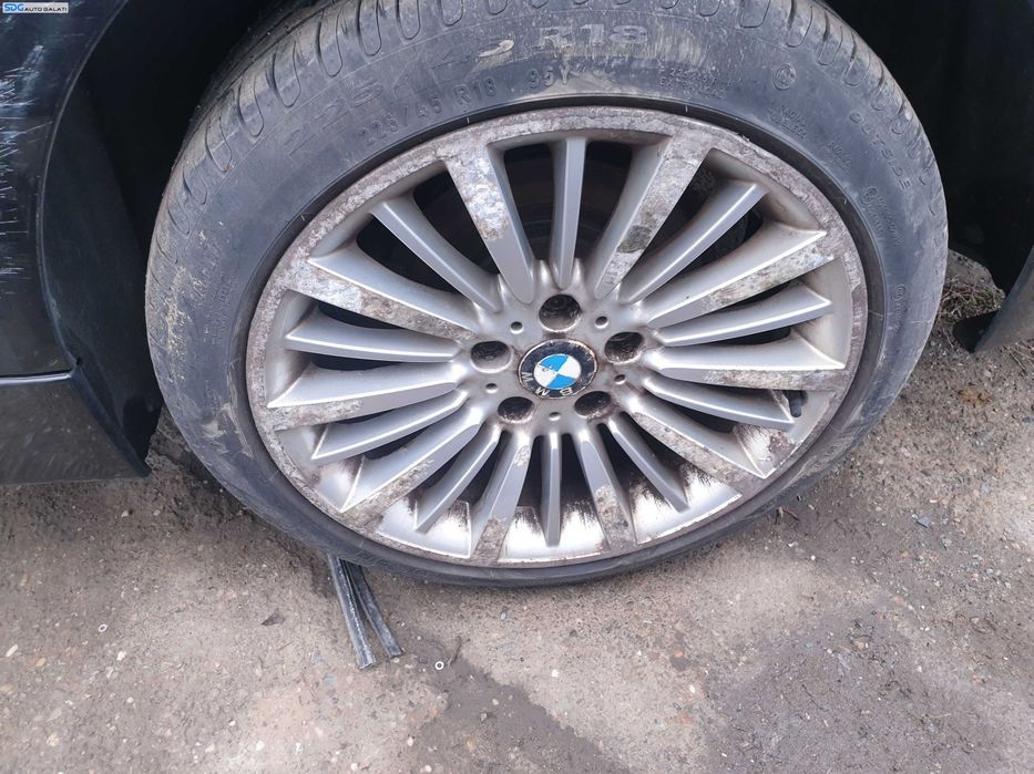 Set 4 Jante Aliaj 225 45 18 R18 Style 416 ET34 Anvelope Vara BMW Seria 3 F30 F31 F34 F36 2011 - 2019 [K0309]