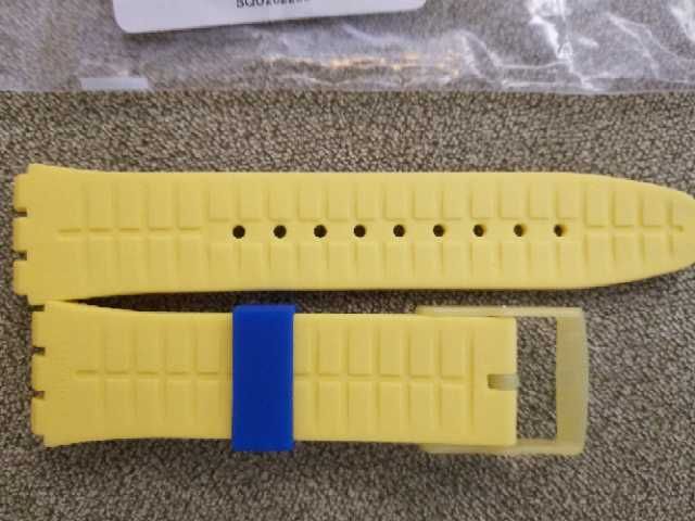 Curea silicon Swatch Scuba Libre Playero (strap, ceas, ASUUJ400)