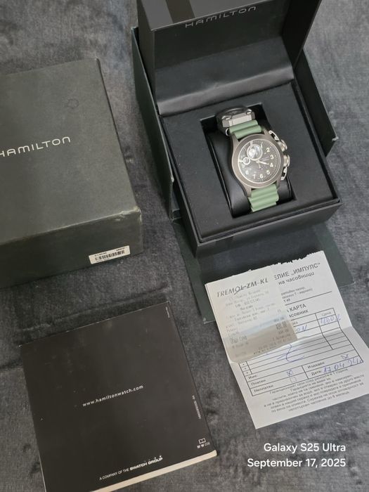 Hamilton Frogman Automatic Chronograph