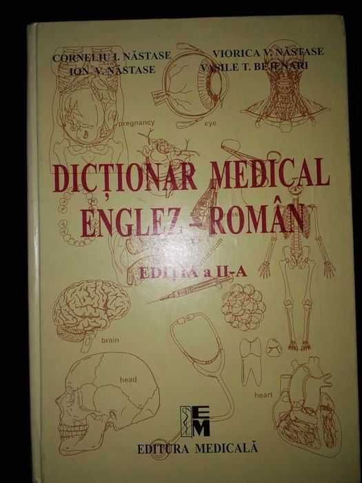 Dicționar medical englez-roman, Editia a II-a, Năstase, Bejinari