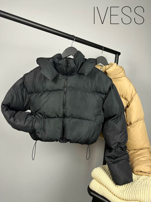 Дамско късо  зимно яке