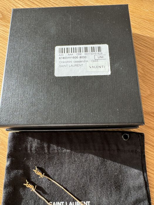 обеци Saint Laurent