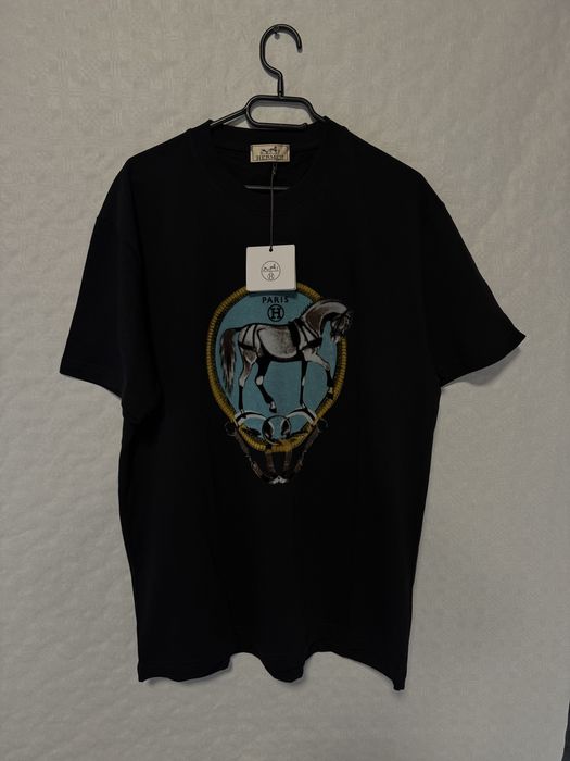 Tricou Hermes negru - calitate premium