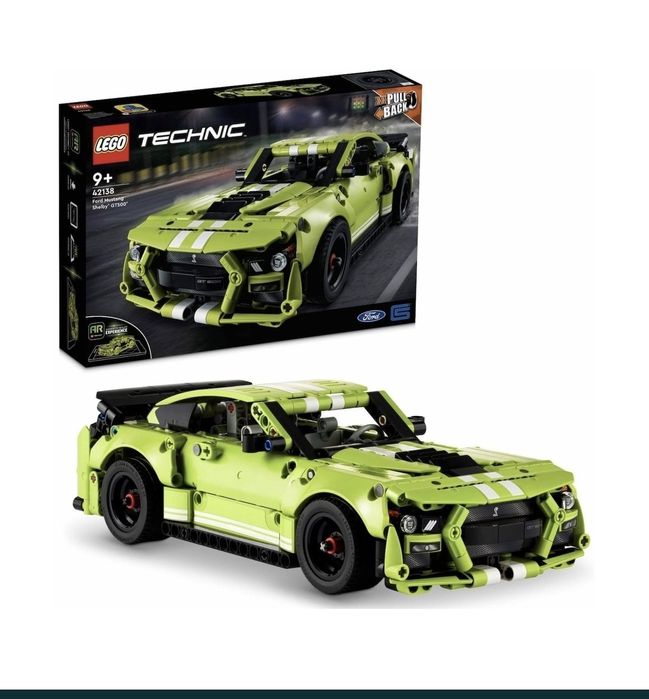 LEGO® Technic - Ford Mustang Shelby® GT500® 42138, 544 piese

Cutie de